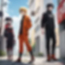 Naruto series promotional artwork