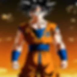Goku's transformation in Dragon Ball Z