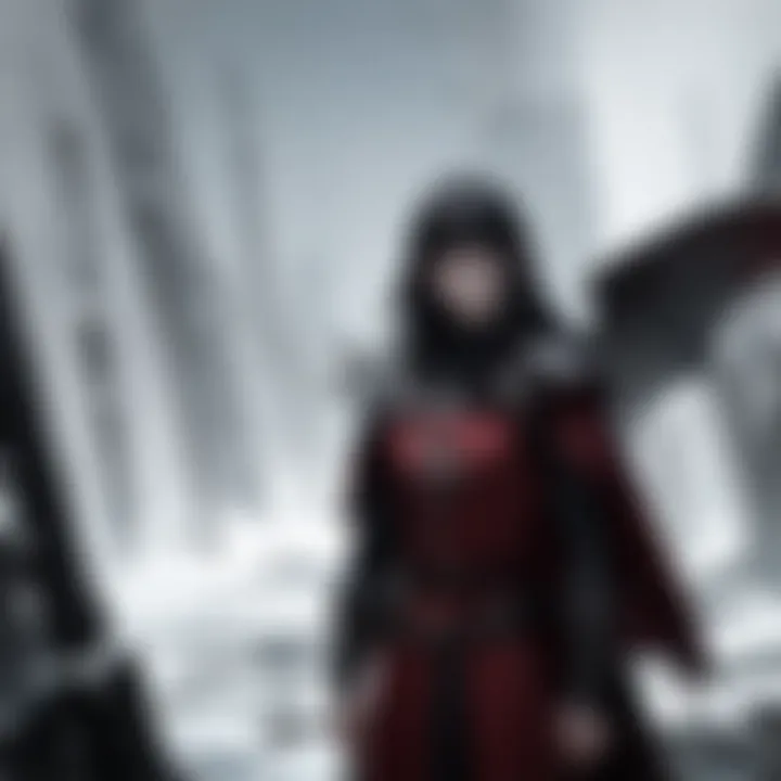 A close-up of the dark, atmospheric artwork showcasing the tone of the chapter.