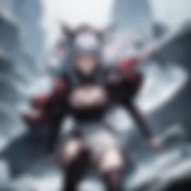 The Dark World of Berserk A captivating image of the Berserk universe showcasing its dark setting