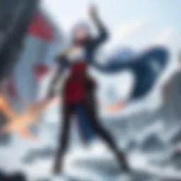 Legendary sword wielded by hero in fantasy movie franchise