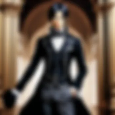 Artistic Style of Black Butler An artistic representation of the unique art style used throughout the Black Butler manga.