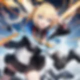 Symbolic representation of heroism in anime
