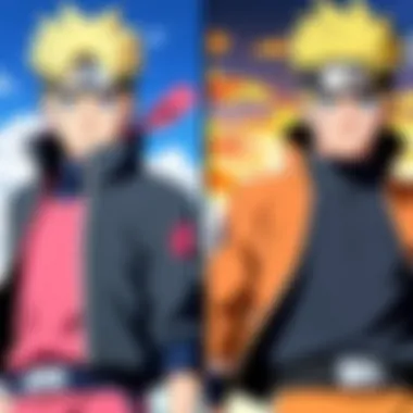 Comparison of Reception: Boruto vs. Naruto Comparison chart of Boruto and Naruto's reception