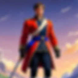 A detailed illustration of the protagonist in Campione showcasing their unique abilities.