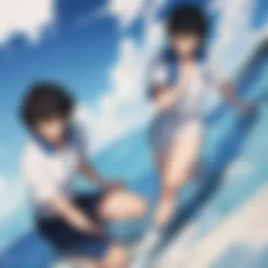 Emotional Journeys An artistic representation of the emotional growth of characters in Captain Tsubasa
