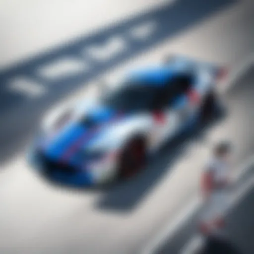 Cutting-edge aerodynamic design of a speed racer