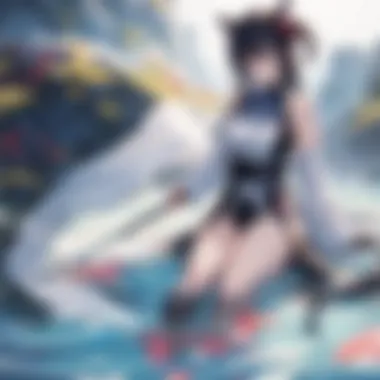 Anime Accessibility in Today's Digital Landscape An artistic representation of anime accessibility in the digital age