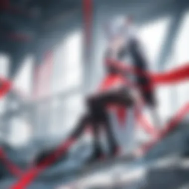 Immersive Viewing Experience on Various Devices Digital devices with anime series playing