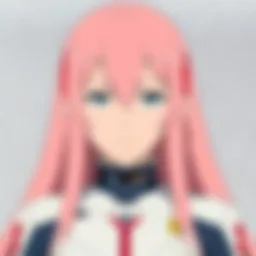 Visual representation of the dynamic partnership between characters in Darling in the Franxx.