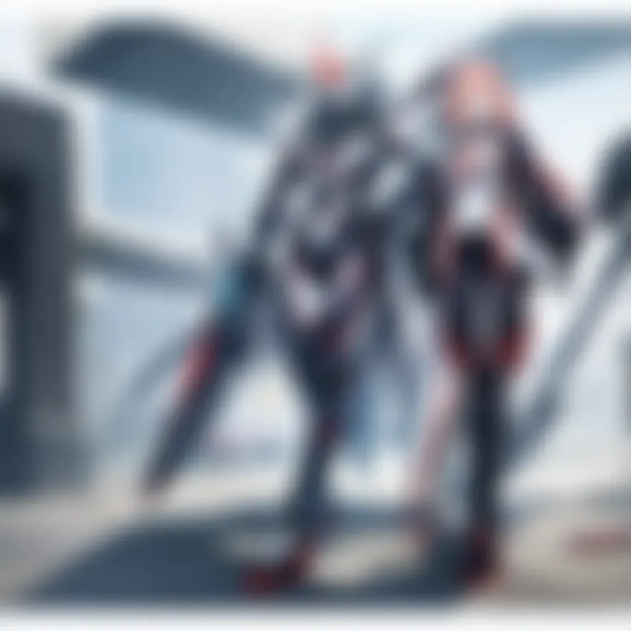 Futuristic Mecha Design in Darling in the Franxx Season 1