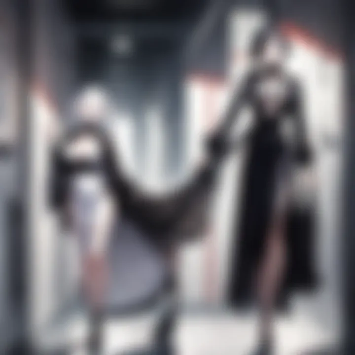 Visual artistry of the characters in Death Parade