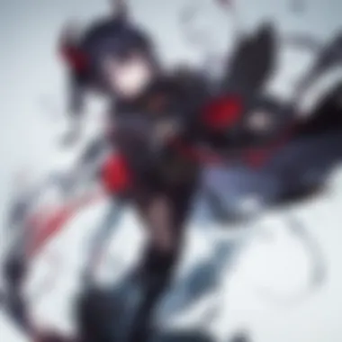 The Piercing Gaze of a Demon Demon's Haunting Gaze