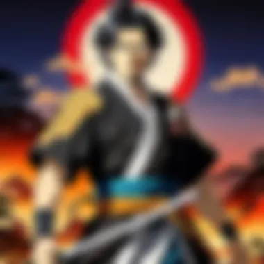 Cultural Richness of Taisho Era A panoramic view of the Taisho-era setting, illustrating the rich cultural backdrop of the series.