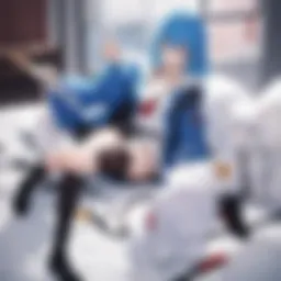 A thoughtful depiction of the main character, Ryuuji Takasu, reflecting his complexities.