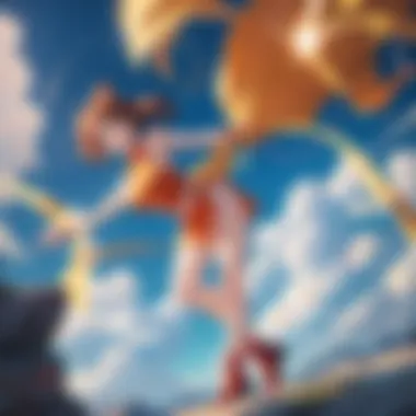Dynamic Characters of Dragon Ball Z Super Key characters from Dragon Ball Z Super in a dynamic pose