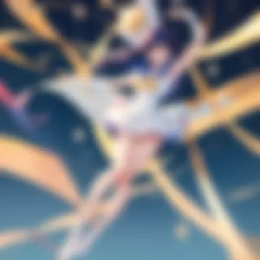 Bonding of Sailor Scouts in Unity Empowering Friendship of Sailor Scouts