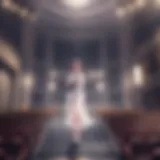 Enchanting Concert Hall with Ethereal Lighting
