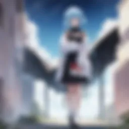 Enigmatic character silhouette in anime season 2