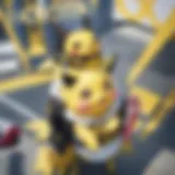 Enigmatic Pikachu in Detective Gear