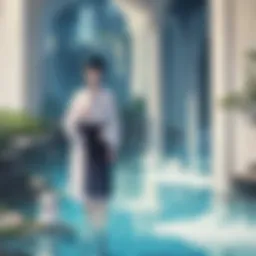 Mystical Bathhouse Scene