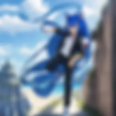 Epic Action Scene featuring Sonic in Sonic OVA DVD Epic Action Scene featuring Sonic in Sonic OVA DVD