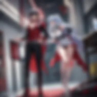 Epic Battle Scene in Highschool DxD