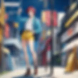 Ethereal Anime Artistic Representation of Banana Fish on Netflix