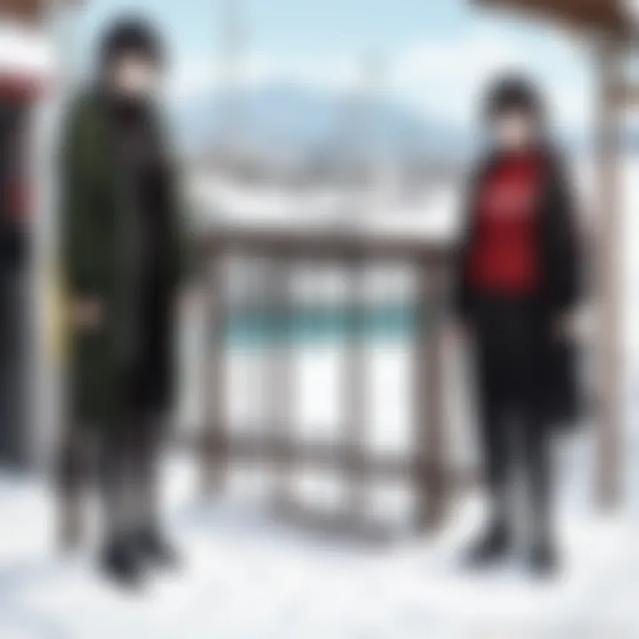 A detailed illustration highlighting the unique art style of manga