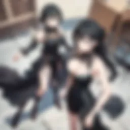 A vibrant scene from Black Clover showcasing the protagonist in action.