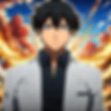 Emotional Growth Through Chaos in Anime An emotional moment illustrating character development through chaos