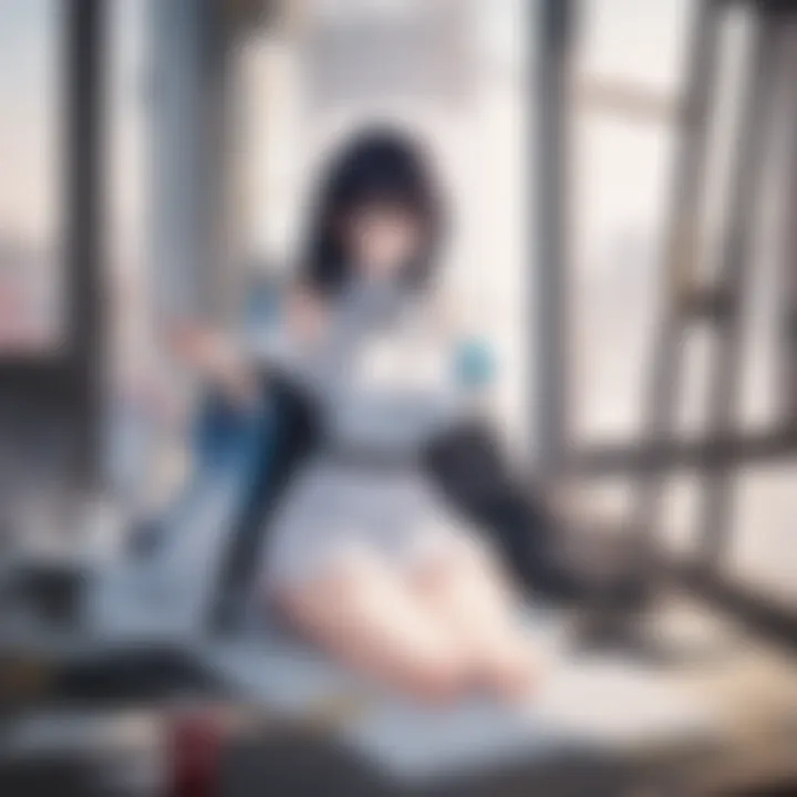 A montage of various anime and manga series highlighting the theme of live performances