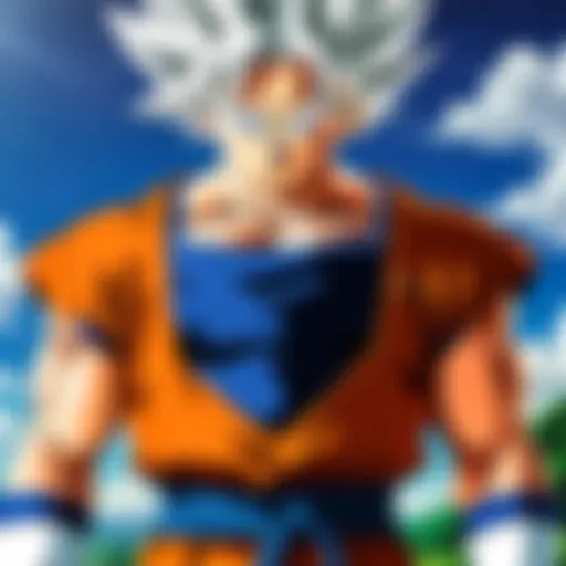 A vibrant illustration capturing the essence of the Dragon Ball universe