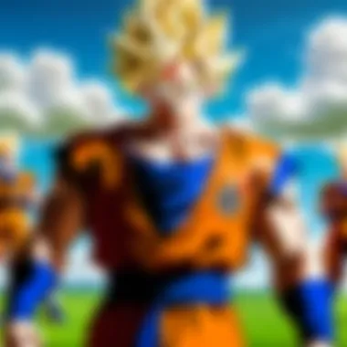 Cultural Impact of Dragon Ball A visual representation of the cultural impact of Dragon Ball across generations
