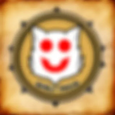 Artistic representation of Fairy Tail's iconic guild emblem