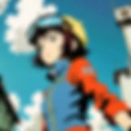 A visual representation of FLCL's narrative complexity