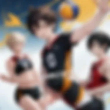 Dynamic Volleyball Action Dynamic Volleyball Action
