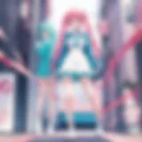 Enigmatic protagonist with a captivating gaze
