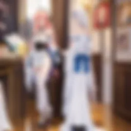 Intricate character relationships in harem anime