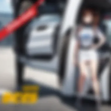 Artistic representation of the racing culture depicted in Initial D Second Stage