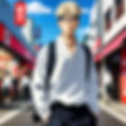 Anime-inspired fashion collaboration