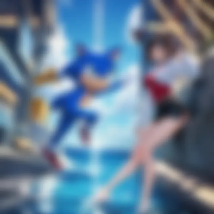 Behind the scenes of Sonic production