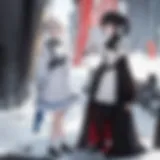 A dramatic moment showcasing the tension between the protagonists.