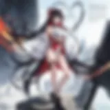 A visual representation of the central conflict in Nabari no Ou
