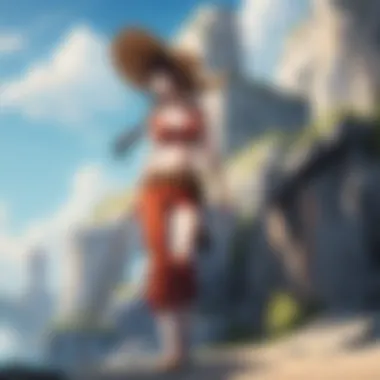 Dynamic Straw Hat Pirates Crew Embarking on Adventure Dynamic Straw Hat Pirates Crew
