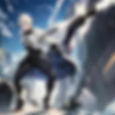 The Distinctive Animation of One Punch Man Artistic representation of One Punch Man's distinctive animation style