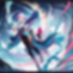 Dynamic anime character artwork