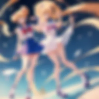 Fan Art Inspired by Sailor Moon Collage showcasing various fan interpretations of the Sailor Moon franchise.