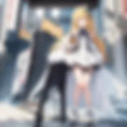 A captivating scene from Shomin Sample showcasing character interactions and comedic nuances.