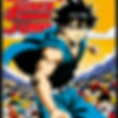Narrative Techniques in Shonen Jump An artistic representation of diverse narrative techniques in Shonen Jump